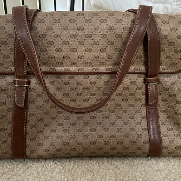 Vintage Gucci Monogram GG Satchel - Picture 4 of 10